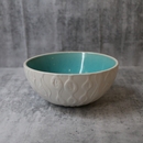 Kowhai Turquoise Crackle 12cm Bowl