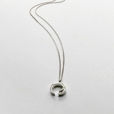 Thorn Circle Necklace Silver-jewellery-The Vault