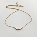 Long Thorn Necklace Gold Plate 