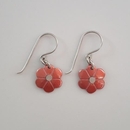 Copper Daisy Earrings