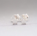 Astra Star Studs Silver