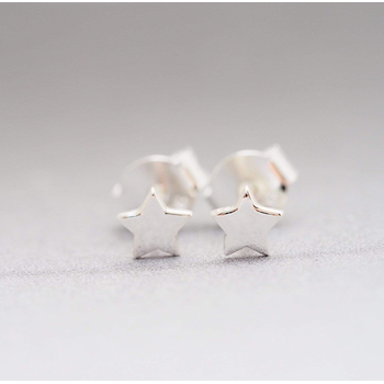 Astra Star Studs Silver