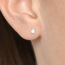 Astra Star Studs Silver