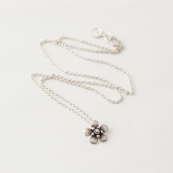 Manuka Charm Necklace Silver