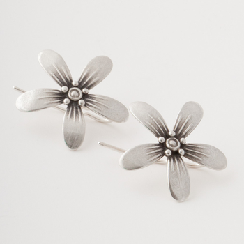 Blossom Earrings Silver