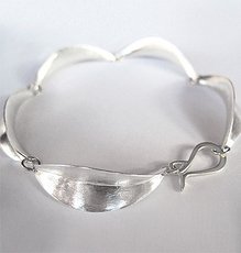 Koromiko Bracelet Silver -jewellery-The Vault