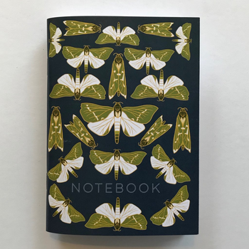 Puriri Moth Notebook A6