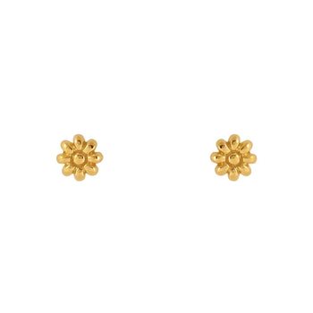 Wild Flower Studs Gold Plated