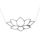 Holding The Light Lotus Necklace