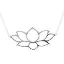 Holding The Light Lotus Necklace