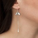 Aarahi Earrings French Hooks Silver