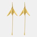 Kaitiaki Earrings French Hooks 22ct GP