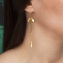 Aarahi Earrings French Hooks 22ct GP