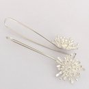 Mt Cook Lily Stems Earrings Silver