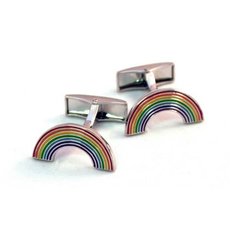 Rainbow Cufflinks-jewellery-The Vault