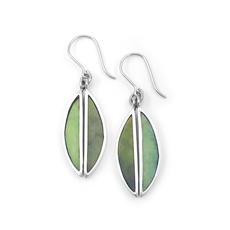 Antipodes Earrings Greenstone Hooks-jewellery-The Vault