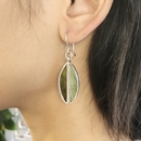 Antipodes Earrings Greenstone Hooks