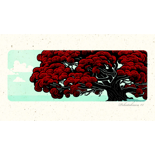 Pohutukawa Card
