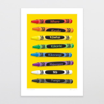 Pick a Colour A4 Print