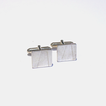 Piece Cufflinks Sterling Silver